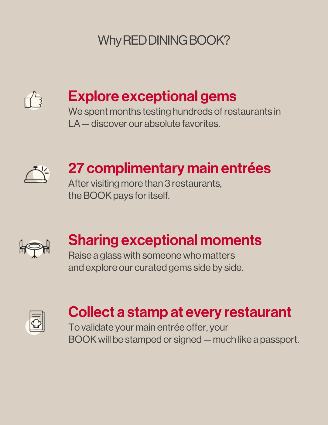 RED DINING BOOK